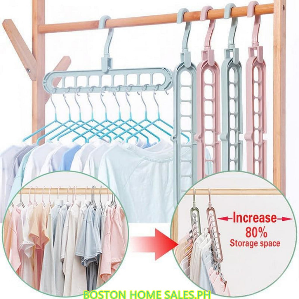 Space-Saving Magic Clothes Hanger