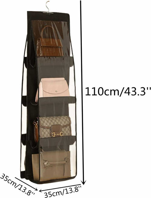 Hanging Purse Closet Organizer