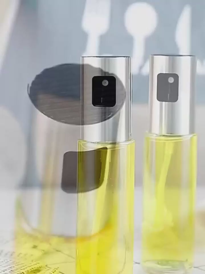 100ML Oil Spray Bottle – Professional Glass Dispenser for Kitchen & BBQ