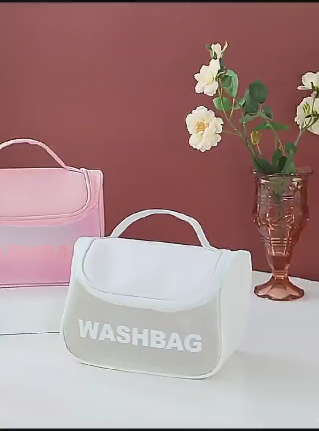 Waterproof Travel Cosmetic Washbag – Portable Makeup & Toiletry Organizer