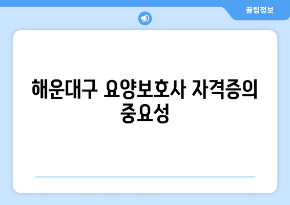 부산시 해운대구 좌4동 요양보호사 자격증 | 요양보호사 국비지원 바로가기 | 내일배움카드